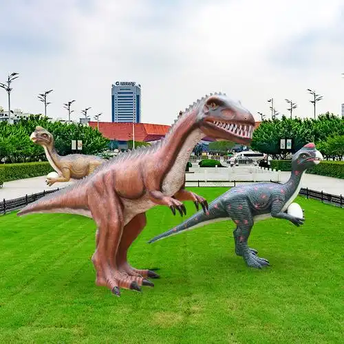 大型腕龙模型仿真恐龙玻璃钢雕塑商场美陈装饰品摆件