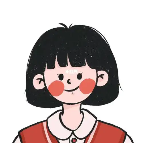 情侣头像短发女孩