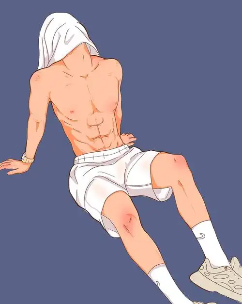腹肌小哥哥|插画|创作习作|z246367191 - 原创作品 - 站酷 (zcool)