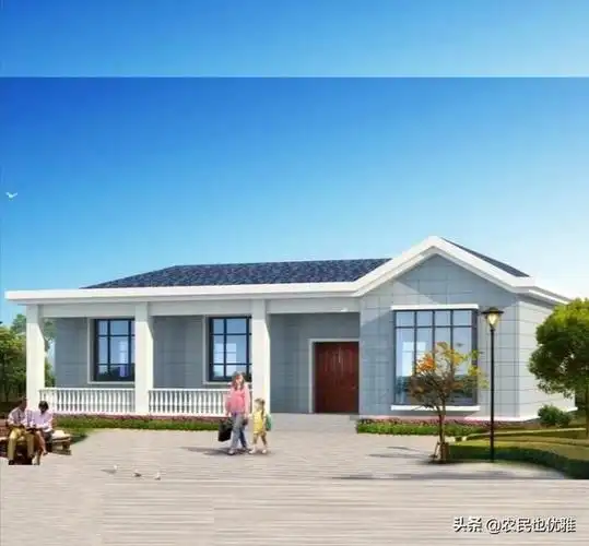 农村自建房前后留门好不好,地基四间房,大门应该留在哪一间比较方便?