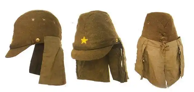 详解二战日本陆军的战斗帽