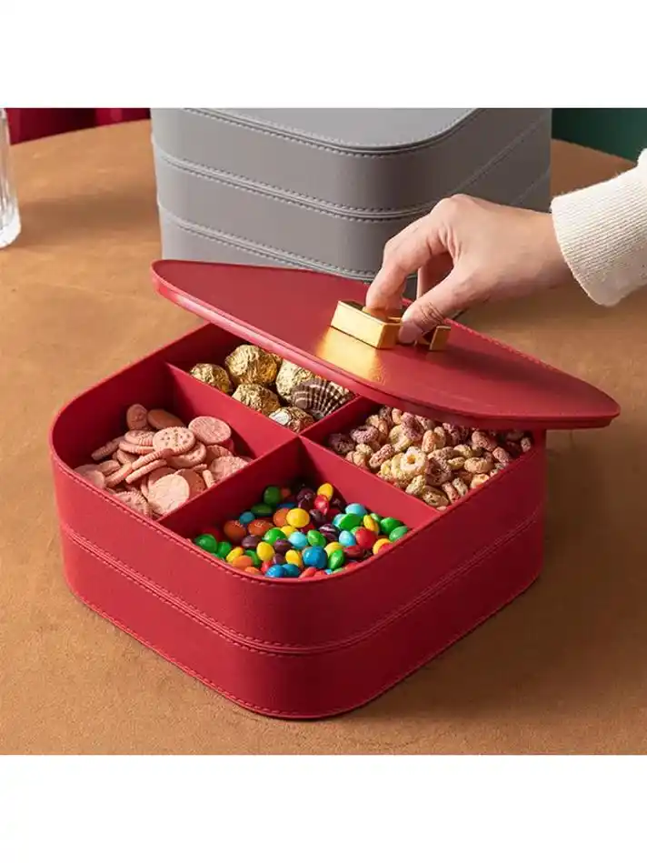 分格设计让我可以轻松地分类摆放零食和干 - 抖音