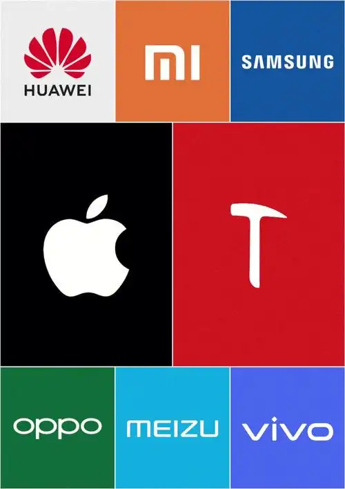 各个手机品牌的logo设计你更喜欢哪一个呢