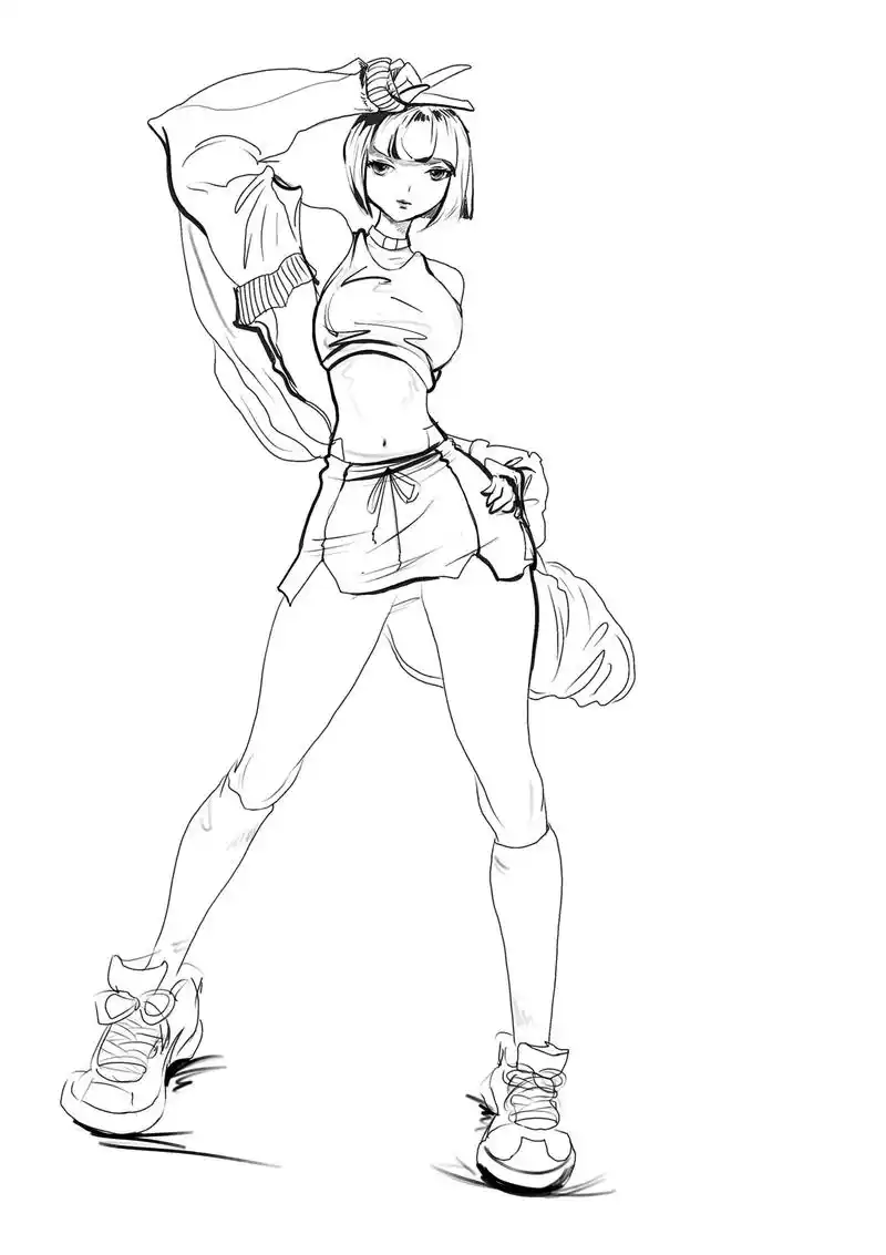 动漫速写.#画画 #一起学画画 #动漫 #零基础学画画 #板 - 抖音