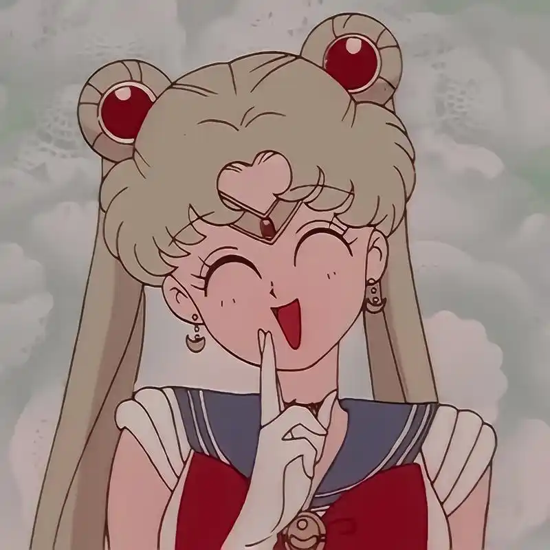 「第17期」动漫女头:美少女战士 月野兔无水印女生头像