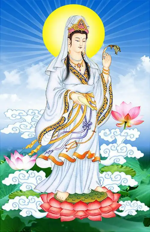 观音菩萨钻石画