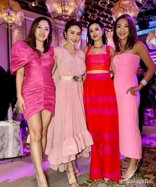 黎姿,李嘉欣参加名媛贵妇聚会