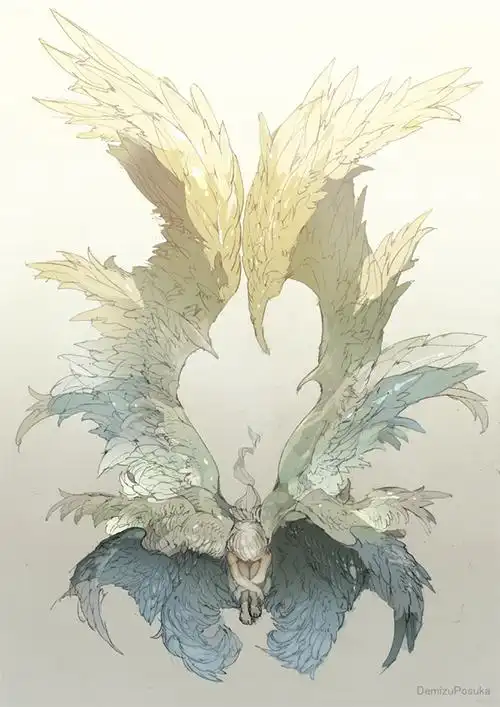 六翼天使 _ 图片网