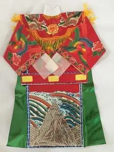 还愿纸神仙衣服双面纸龙袍 纸神袍王爷大帝上帝夫人
