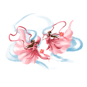 中国风神话天上的仙女