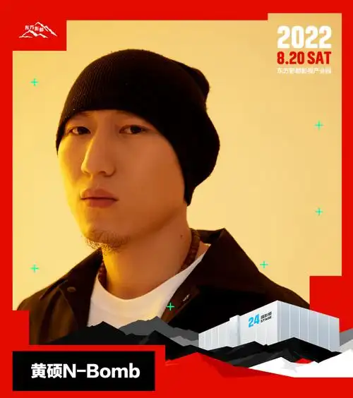 说唱歌手,凭借其粗暴直接的音乐风格以及坚硬的思想主旨,黄硕被很多人