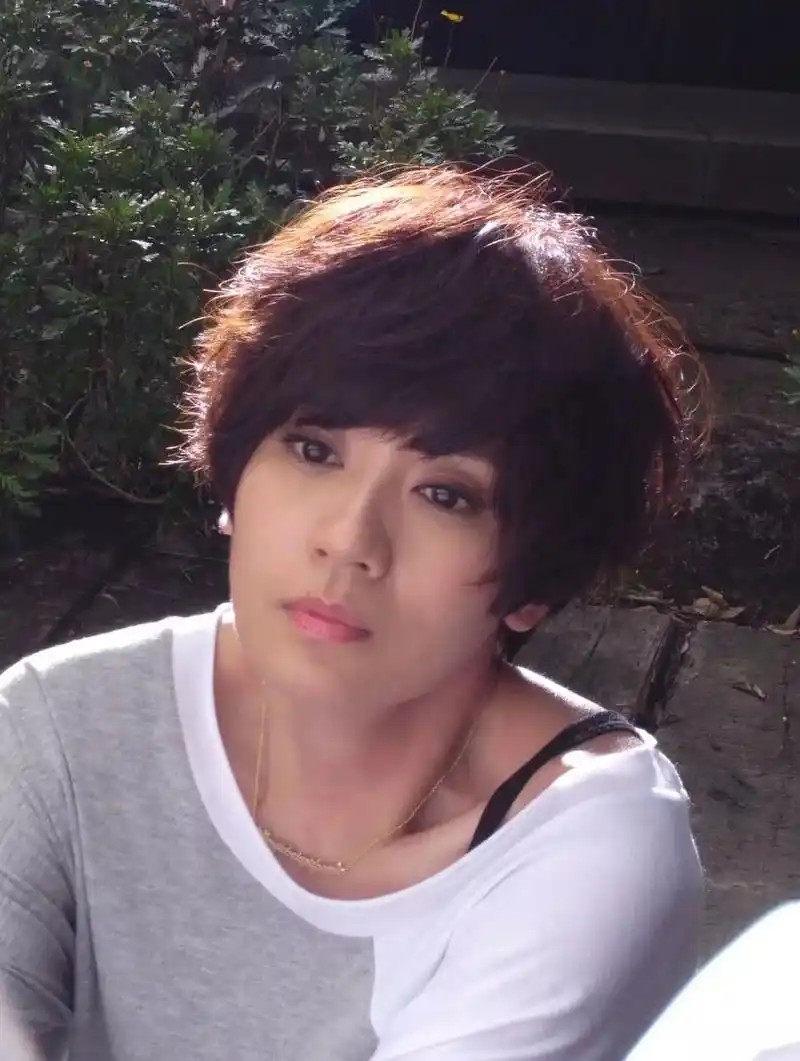 一组贾静雯珍贵时光照,第2幅,中学时代的小美女