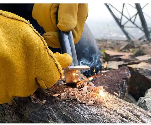 打火石户外火石打火石20120mm特粗大号打火石户外野外打火棒荒野求生