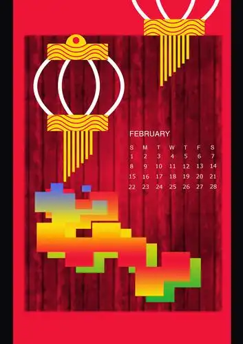 2015日历|平面|海报|张cheung - 原创作品 - 站酷 (zcool)