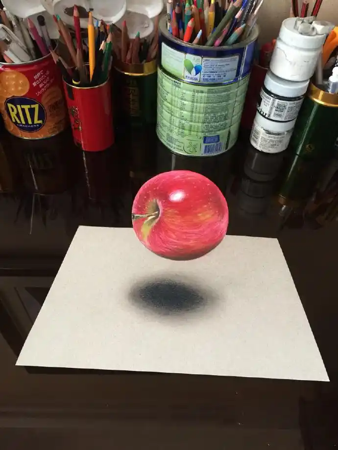 这些图如果想要学习立体画的,爱画君推荐你看:写实素描静物步骤及画法