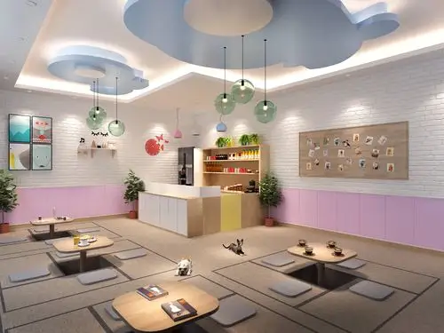 宠物店 - 效果图交流区-建e室内设计网