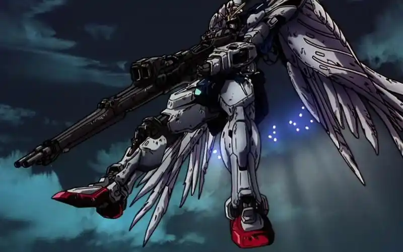 sd敢达 飞翼高达零式(ew)(tbr能源全开模式) 月下