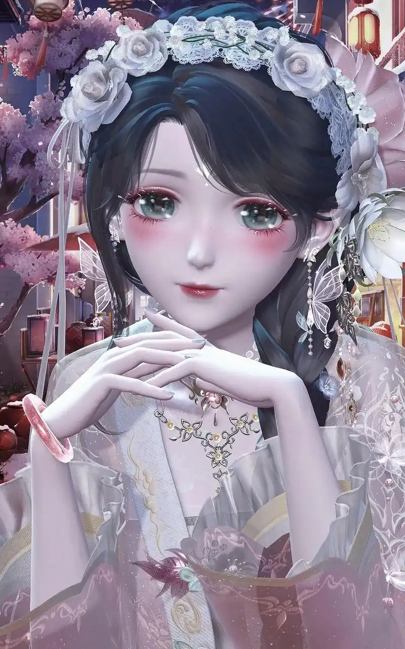 闪耀暖暖 #古风 #卡头像 世中逢尔,雨中逢花 - 抖音