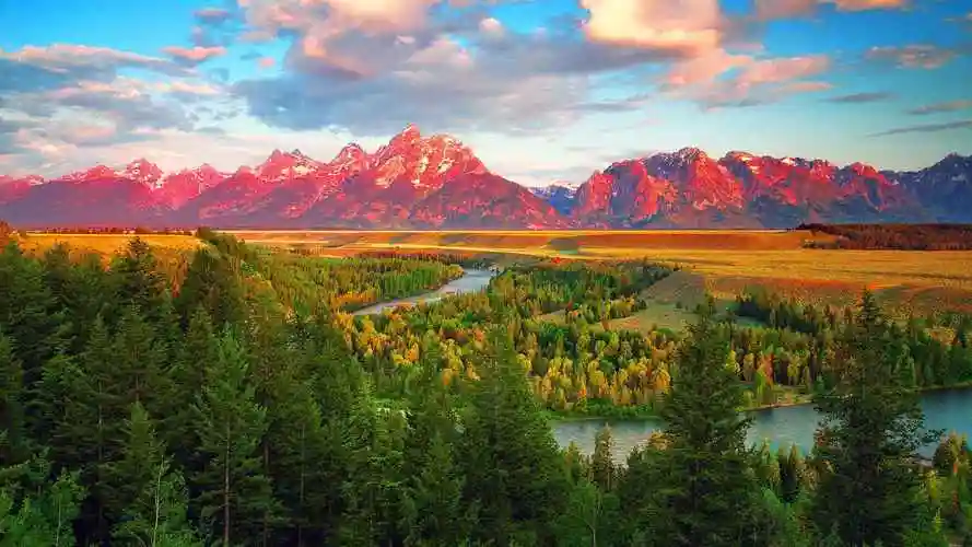 唯美山水屏保壁纸图片