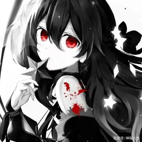 有喜欢的抱走!你们要求的二次元图片,暗黑高冷女图