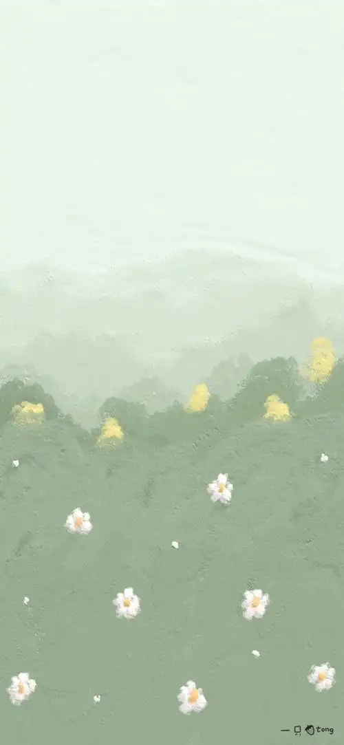 背景/小清新ins/油画插画/锁屏壁纸/动漫少女心/简约壁纸/文字壁纸
