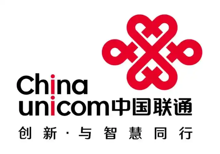 中国联通更新logo字体设计由黑体字笔画断开变形设计