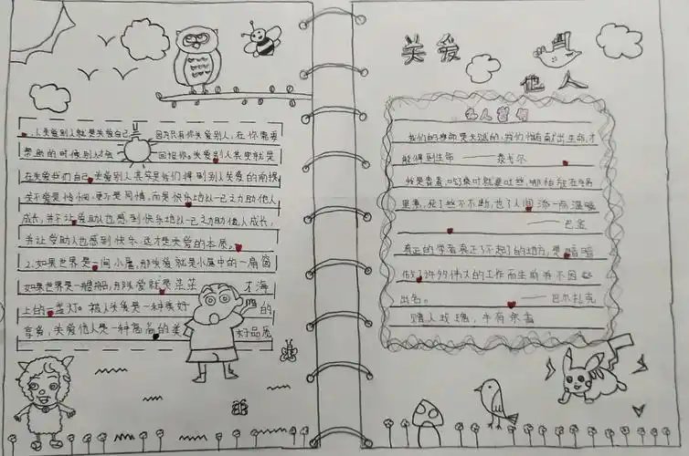 曙光小学举行"风铃"杯手抄报比赛活动