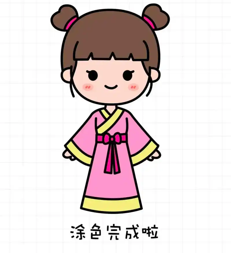 儿童简笔画 #跟着抖音学画画 #画个小画  - 抖音