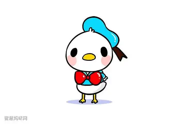 唐老鸭简笔画教程