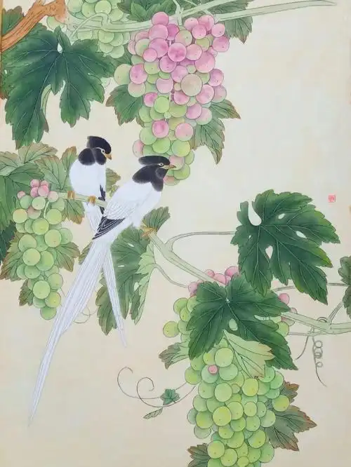 04#国画  #国画工笔画  #工笔花鸟画