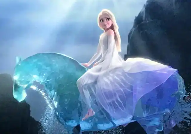 《冰雪奇缘2》剧照通过两条平行时间轴