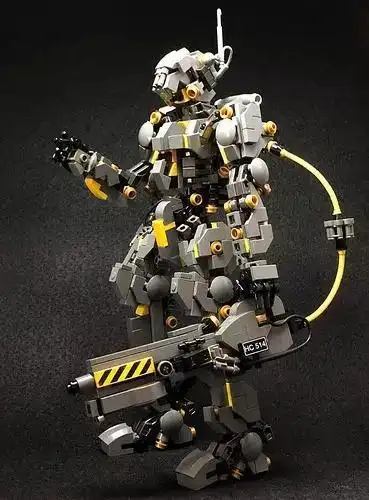 lego乐高moc作品欣赏:卡特汉姆,乐高机甲,火车站及其他