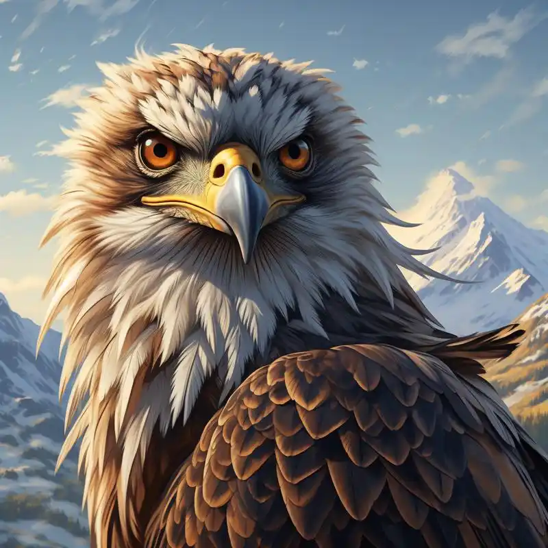 霸气雄鹰头像,尽显王者风范07