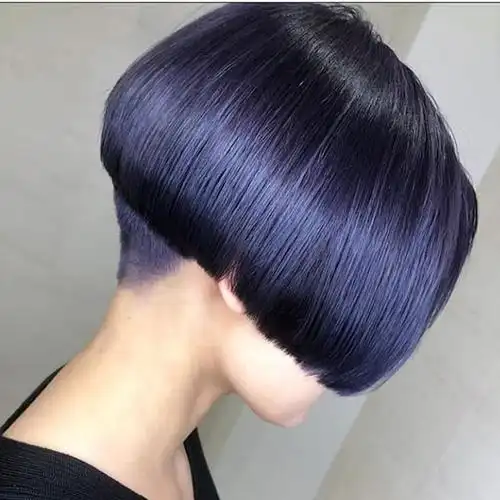 低调又个性精致的的裁剪,美得干脆,美得简单超短波波头,减龄不落伍,美