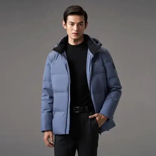 波司登2021新款男可脱帽防风保暖休闲短款舒适羽绒服