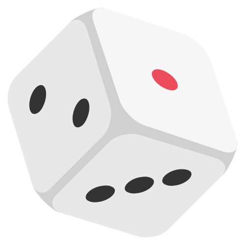 emoji 96 | 骰子 | emojitwo | 240 x 240