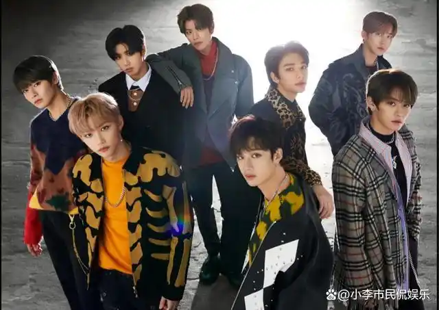 "迷"指的是韩国男团stray kids组合!