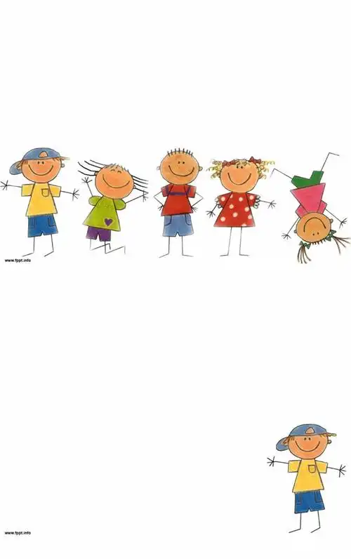 可爱的小孩背景图片ppt模板下载_熊猫办公