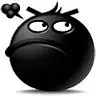 搞笑的黑豆头像最另类搞笑卡通头像很黑的豆