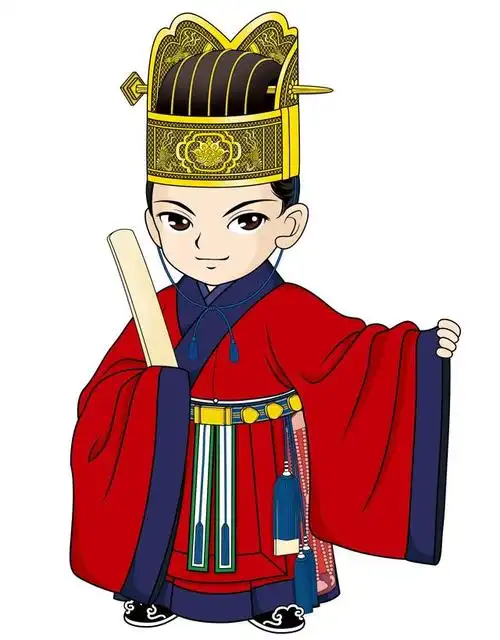 壁纸分享,身穿明朝服饰的卡通人物,太搞笑了