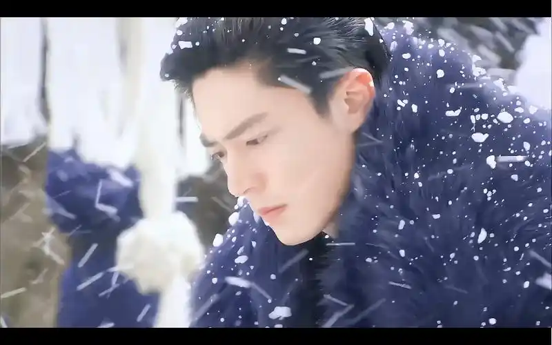 霍建华的雪景氛围感太绝啦!#霍建华#雪景#仙剑#一键三连!