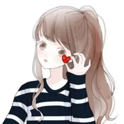 2022女生头像手绘简单大方图片