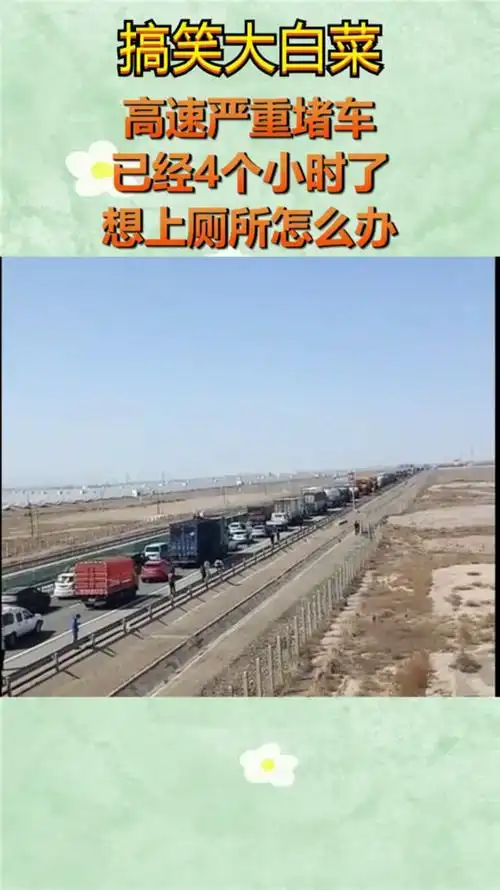 高速严重堵车,已经4个小时了,想上厕所怎么办