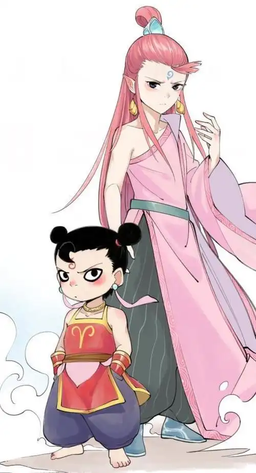 哪吒和敖丙重生,看到造型后,网友:太乙真人好样的!