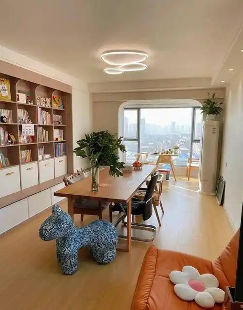 客厅"书房化"真的过时了!现在的年轻人都这样设计,效果绝了