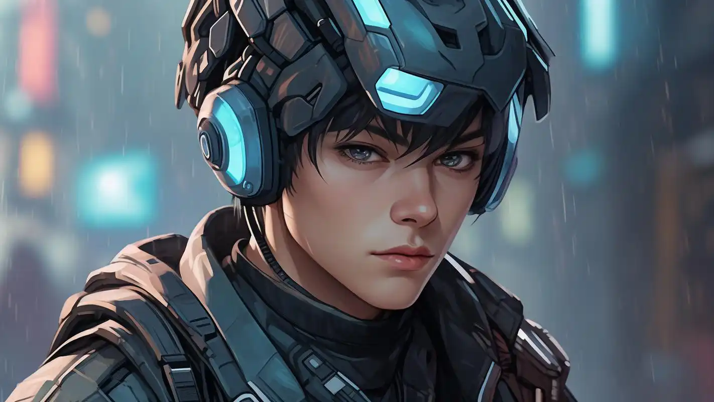 炫酷,科幻,帅气二次元男,每一张都让你心动不已!