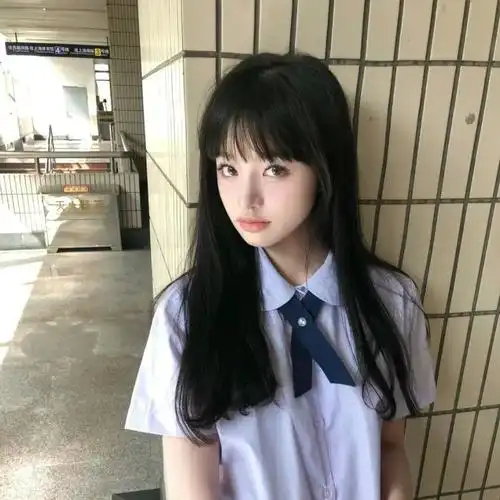 一眼心动的jk女生头像