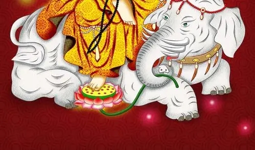 高清普贤菩萨佛像装饰画背景墙图片设计素材_模板下载(19.90mb)_其他