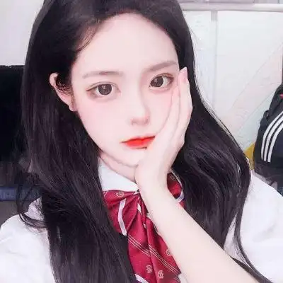 真人萌妹头像图片遮脸 真人女头像 萌萌