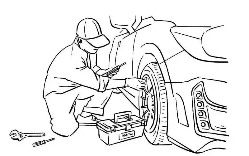 尝试过卖雪糕,炸油条,最终学了修车,虽然看不清,但我很努力,最终成了